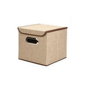 Eyelet Foldable Box Shaped Storage Organizer Storage & Organization Iconix