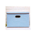 Eyelet Foldable Box Shaped Storage Organizer Storage & Organization Iconix