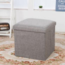 Foldable Storage Ottoman Storage & Organization Iconix