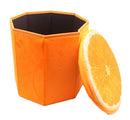 Fruit Themed Ottomans Storage & Organization Iconix