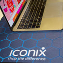 Game City Full Desk Coverage Gaming and Office Mouse Pad – Blue Electronics Iconix