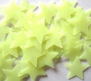 Glow In The Dark Wall Stickers (100) - Yellow, Blue or Multicolour Kids Iconix Yellow
