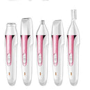 Hair Removal Hand held device with 5 interchangeable Attachments Beauty Iconix Pink