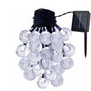 Iconix a 60-LED Solar Crystal String Bulbs Lighting Iconix