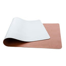 Iconix Anti-Slip PU leather Office Desktop Mousepad Mouse Pad Iconix Brown/Silver