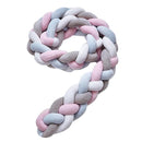 Iconix Extra Wide Braided Baby Cot Bumper Iconix