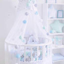 Iconix Extra Wide Braided Baby Cot Bumper Iconix