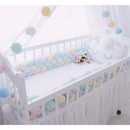 Iconix Extra Wide Braided Baby Cot Bumper Iconix