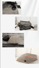 Iconix Inflatable Leg Elevation Pillow with carry bag air pump Travel Accessories Iconix