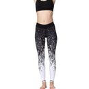 Iconix Ladies Black Ombre Yoga Leggings Leggings Iconix