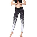 Iconix Ladies Black Ombre Yoga Leggings Leggings Iconix