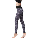 Iconix Ladies Grey Geometrics Yoga Leggings with Pocket | HK224 Leggings Iconix