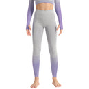 Iconix Ladies Purple Impressions Seamless Leggings Leggings Iconix
