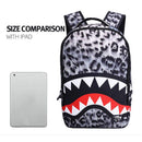 Iconix Leopard Shark Printed Kids Backpack student Iconix