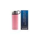 Iconix Pink Stainless Steel Hot and Cold Flask - Stainless Steel Lid Stainless Steel Flasks Iconix