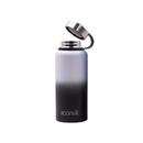 Iconix White and Black Stainless Steel Hot and Cold Flask - Stainless Steel Lid Bottles and Flasks Iconix