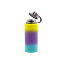 Iconix Yellow and Blue Stainless Steel Hot and Cold Flask - Stainless Steel Lid Bottles and Flasks Iconix