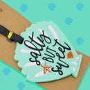 Individual Beach Style Travel Luggage Tag Iconix Shell