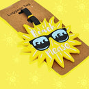 Individual Beach Style Travel Luggage Tag Iconix Sun