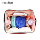 Insular Mommy Nappy Bag Backpack with wipe case Kids Iconix
