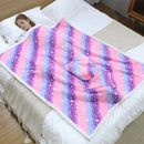 Kids 2 in 1 Cosmic Waves Hooded Poncho Blanket Kids Blanket Hoodies Iconix