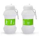 Kids Collapsible Silicone Water Bottle - Golf Ball Bottles and Flasks Iconix