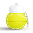 Kids Collapsible Silicone Water Bottle - Tennis Ball Iconix