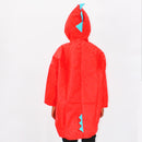 Kids Dinosaur Raincoat - Red Iconix