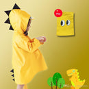 Kids Dinosaur Raincoat - Yellow Iconix