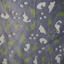 Kids Green Dino Delights Glow In the Dark Blanket Glow In The Dark Iconix