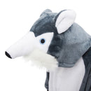 Kids Grey Wolf Onesie Kids Onesies Iconix