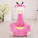 Kids mini cartoon Sofa- Pink Giraffe Iconix