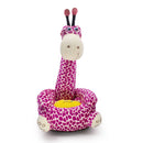 Kids mini cartoon Sofa- Pink Giraffe Kids Decor Iconix