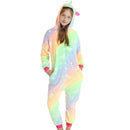 Kids Orange and Green Glow In The Dark Unicorn Onesie Kids Onesies Iconix