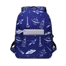 Kids Space Galaxy Print Backpack Student Backpacks Iconix