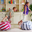 Kids Striped Storage bean bag Storage & Organization Iconix