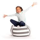 Kids Striped Storage bean bag Storage & Organization Iconix