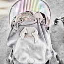 Knitted Baby Rabbit Blanket Kids Iconix