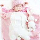Knitted Baby Rabbit Blanket Kids Iconix