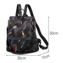 Ladies 3-Way Water-Resistant Anti-Theft Backpack – Feathered Beauty womens bags Iconix