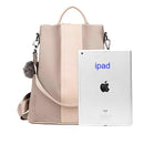 Ladies 3 Way Waterproof Anti-theft Backpack Iconix