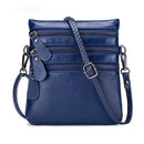 Ladies 3-Zip Crossbody Bag womens bags Iconix
