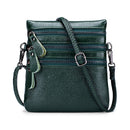 Ladies 3-Zip Crossbody Bag womens bags Iconix