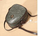 Ladies Bee Encrusted Genuine Leather Sling Bag Iconix