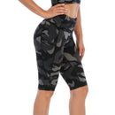 Ladies Camo Bike Shorts with Pocket | UP21 Women's Shorts Iconix