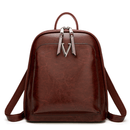 Ladies Classic V PU Leather Anti-Theft Backpack - 6013 Women's Backpacks Iconix
