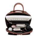 Ladies Classic V PU Leather Anti-Theft Backpack - 6013 Women's Backpacks Iconix