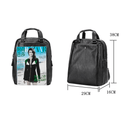 Ladies PU leather Anti-Theft Backpack - Black Professional - F9078 Women's Backpacks Iconix