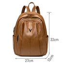 Ladies PU Leather Classic Crossbody Backpack | 6641 womens bags Iconix