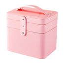 Layered PU Leather Cosmetic Organiser Cosmetic Organisers Iconix